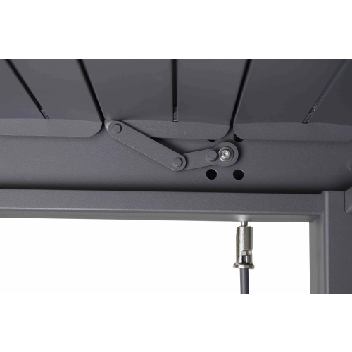 Pergola ogrodowa MIRADOR Premium 111 Delux 3 x 4m Antracyt